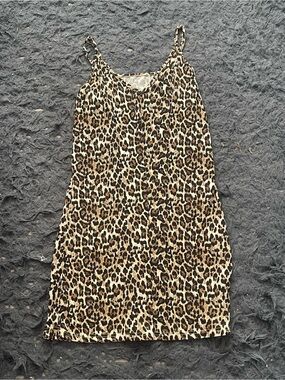 Shein leopard dress size small